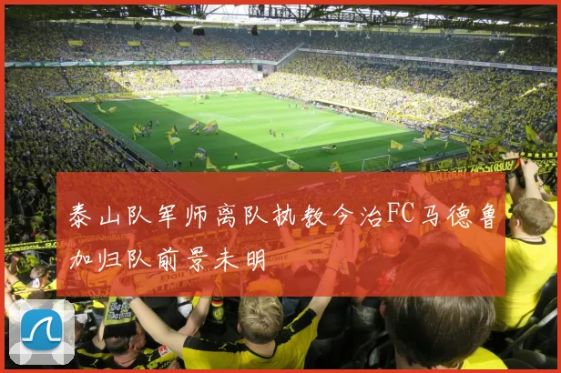 泰山队军师离队执教今治FC马德鲁加归队前景未明
